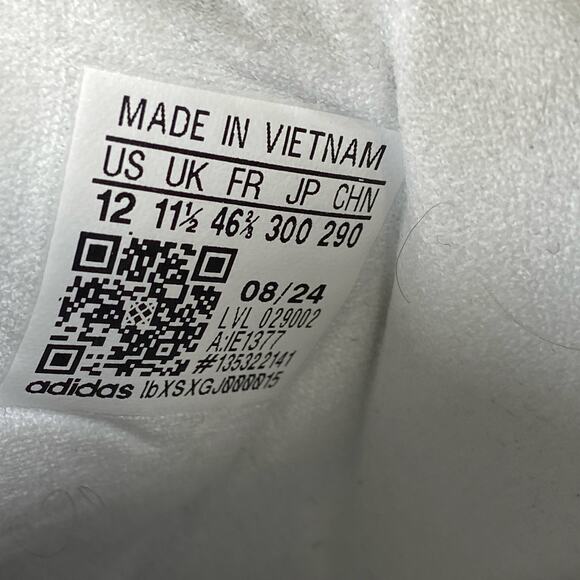 Adidas Samba XLG Cloud White Core Black Gum Color Men's Size 12 - Picture 11 of 11